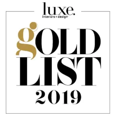 2019 Gold List Luxe Interiors + Design
