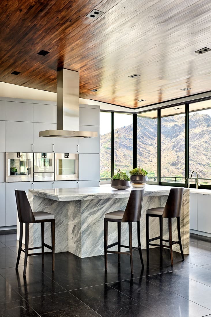 mountain view kitchen