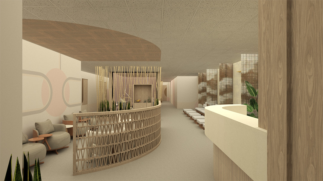 STILLS CLINIC 3D RENDER 4 FRONT COMMUNAL SPACE